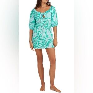 Billabong, beachy patterned dress